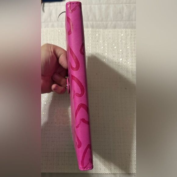 Blue Bible Verse Pink Hearts Faux Leather Bound Journal - Picture 16 of 16